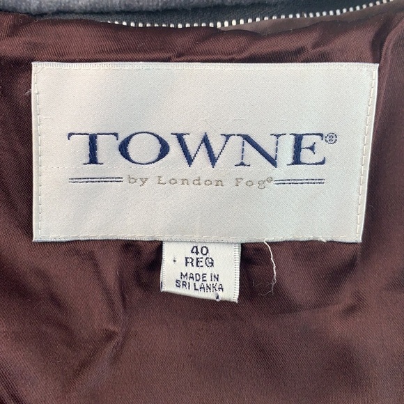 London Fog Towne twilltrench coat spring / winter, warm zip out liner EUC - Picture 14 of 14